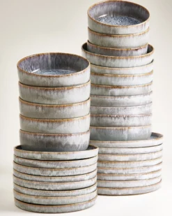 Cordoama - Tableware set gray 32 pieces