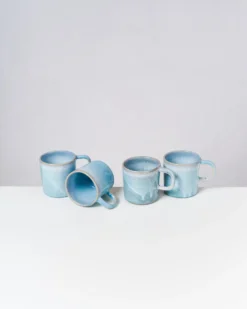 Cordoama Tasse groß classic aqua 4er-Set