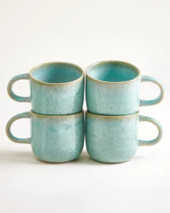 Cordoama Tasse groß mint 4er-Set