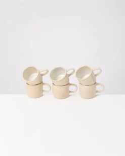 Cordoama Tasse klein classic sand 6er-Set