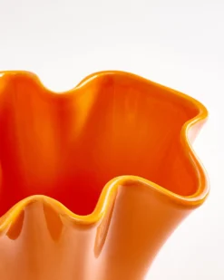 Duna vase L orange