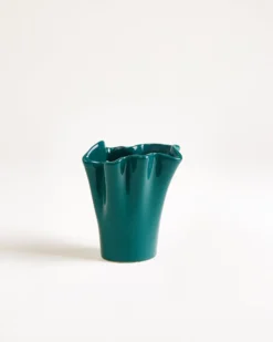 Duna vase S dark green