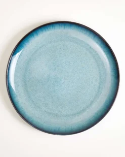 Geschirr-Set Ocean Vibes grünblau mint 16-teilig