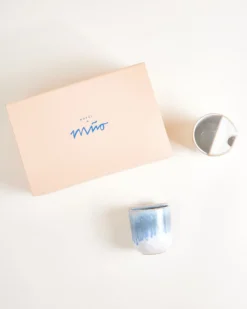 Gift Set Copa Alto Small To-Go cups light blue sand 3 pieces