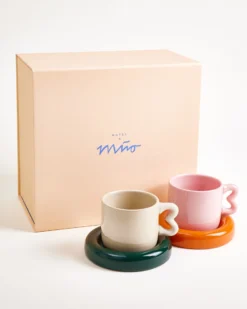 Gift set - Seia mugs with heart