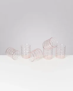 Joia Glas groß bubble rosé 6er-Set