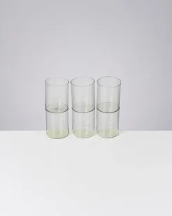 Joia Glas groß smaragd 6er-Set