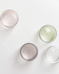 Joia Glas klein bubble Blush Vibe mix 4er-Set