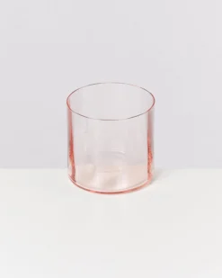 Joia Glas klein flower rosé