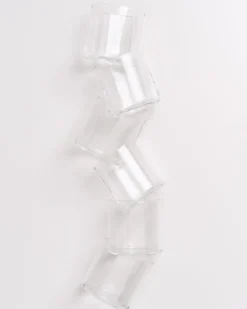 Joia Glas klein flower transparent 6er-Set