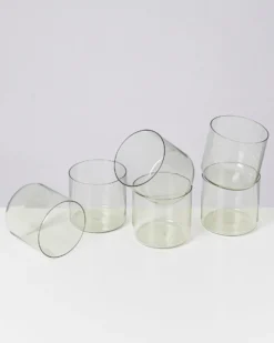 Joia Glas klein smaragd 6er-Set