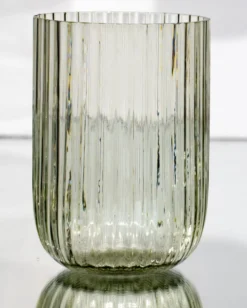 Joia - Glas riffled emerald