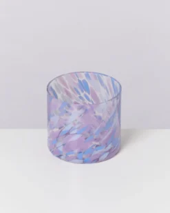 Joia - Glass small drops blue lilac