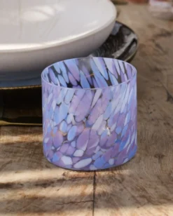 Joia - Glass small drops blue lilac