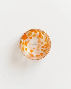 Joia - Glass small drops orange