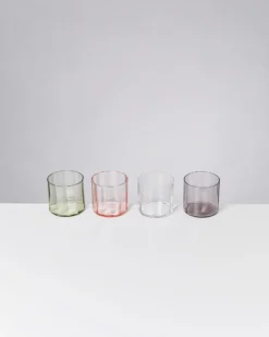 Joia - Set of 4 glasses flower mix