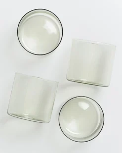 Joia - Set of 4 glass small emerald