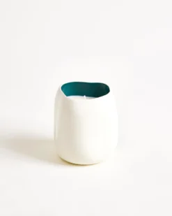 João - Scented candle Velvet Silk sand dark green