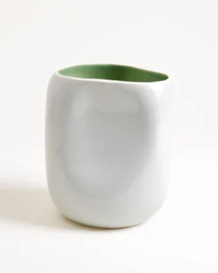 João vase L lightblue sage