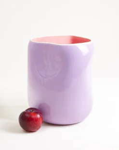 João vase L lilac rose