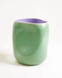 João vase L sage purple