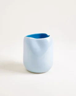 João vase M light blue blue