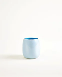 João vase S light blue blue