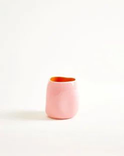 João vase S pink orange