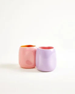 João vase S pink orange