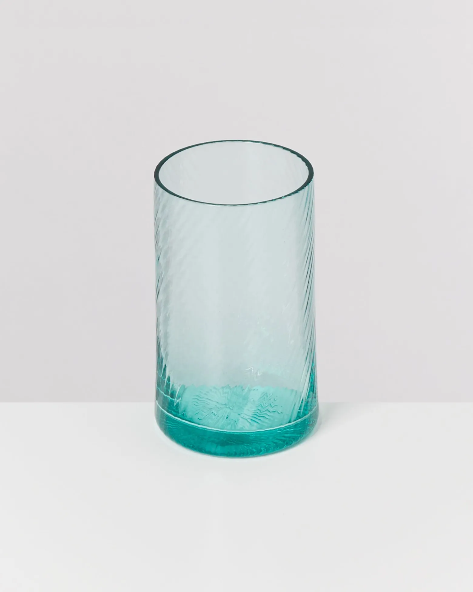 Leiria - Glass riffled green