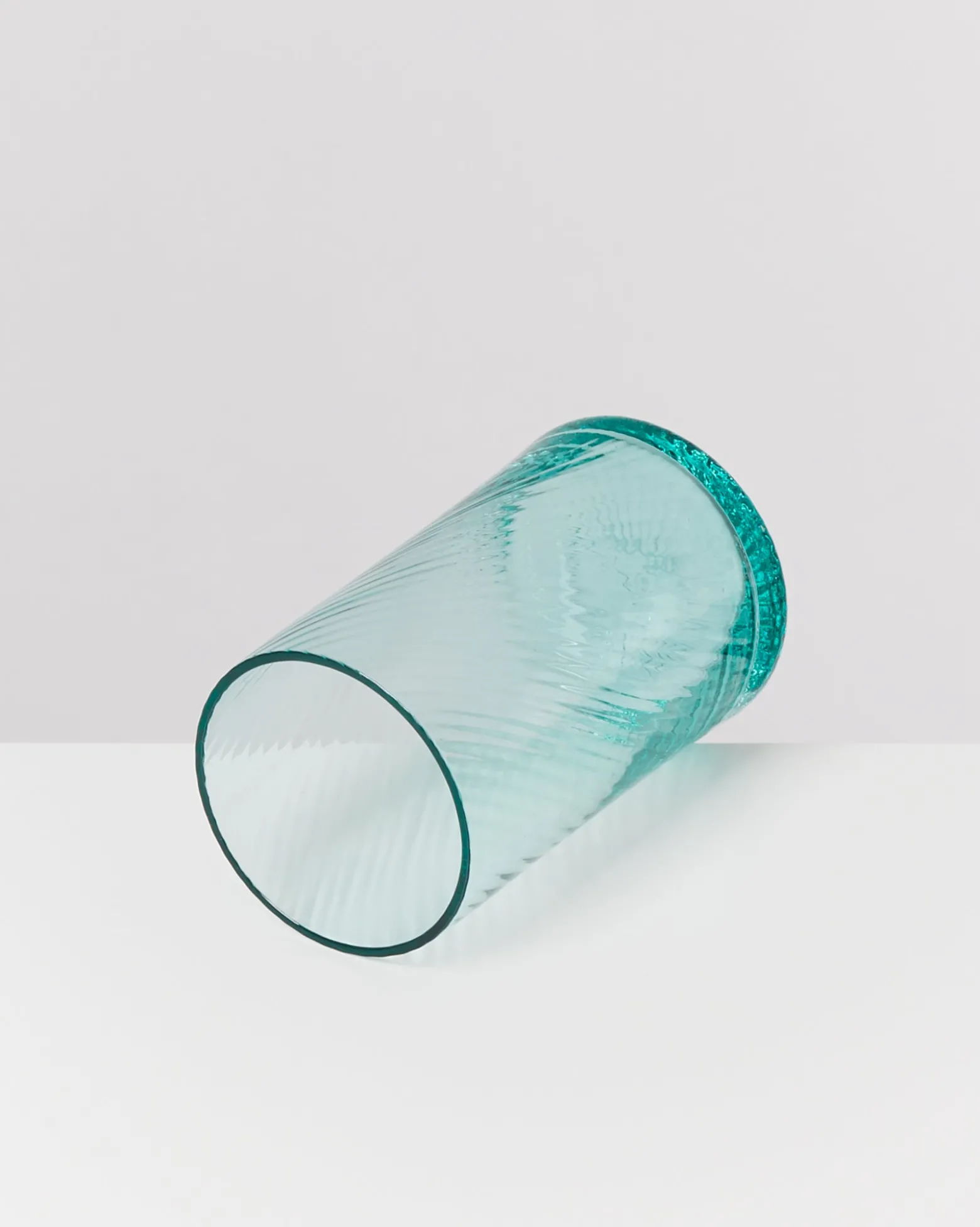 Leiria - Glass riffled green