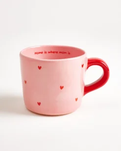 Lira - Large mug Heart pink red