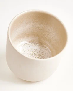 Lorosa - Large cup sand Set of 6