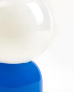 Lumo - Glass lamp sand dark blue