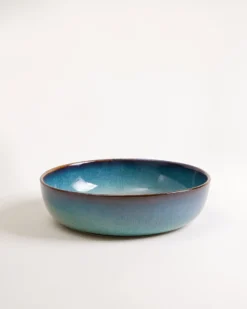 Madeira - Pasta plate modern green-blue