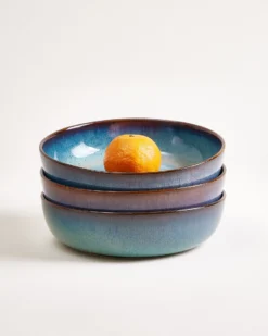 Madeira - Pasta plate modern green-blue