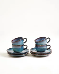 Madeira 4-Piece Set Espresso Cup & Espresso Saucer classic