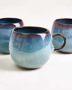 Madeira Tasse groß grünblau 4er-Set