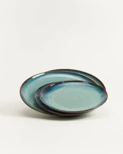 Madeira Teller-Set grünblau 4-teilig