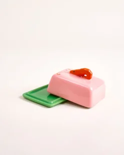 MaM x Isis Maria Butterdose rosa grün