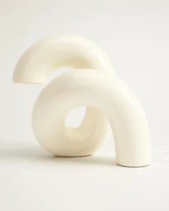 MaM x Ju Schnee - Ceramic lamp off-white