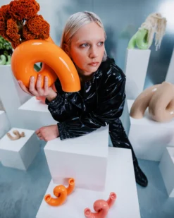 MaM x Ju Schnee - Vase L orange