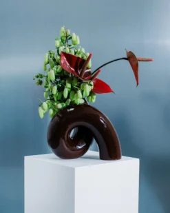 MaM x Ju Schnee Viparita vase L mokka