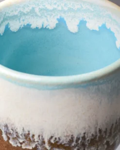 MaM x Mälzer&Fu Affogato cup & spoon light blue brown
