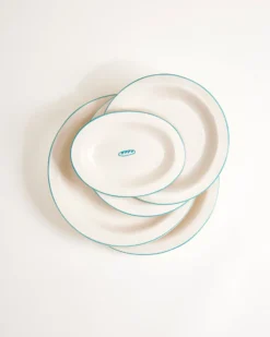 MaM x Sabre Paris - Plate set dark green 5 pieces
