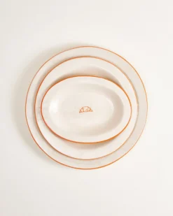 MaM x Sabre Paris Teller-Set orange 5-teilig