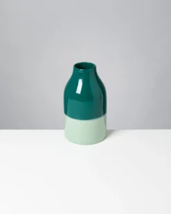 Marisa vase - darkgreen sage