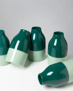 Marisa vase - darkgreen sage