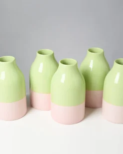 Marisa vase - lime rose