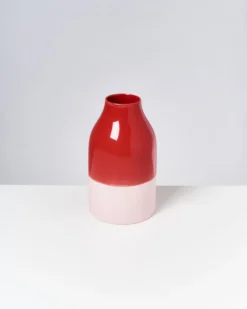 Marisa vase - red rose